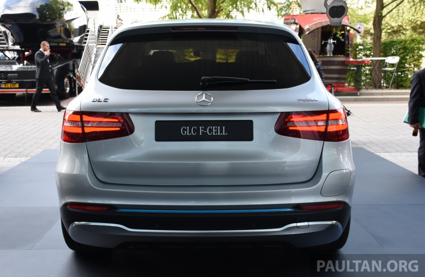 Mercedes-Benz GLC F-Cell revealed in pre-production form at Frankfurt show – two electric energy sources 710443