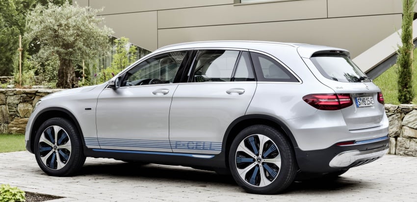 Mercedes-Benz GLC F-Cell revealed in pre-production form at Frankfurt show – two electric energy sources 710364