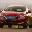 Nissan Leaf 2018 punya lebih teknologi dan bergaya