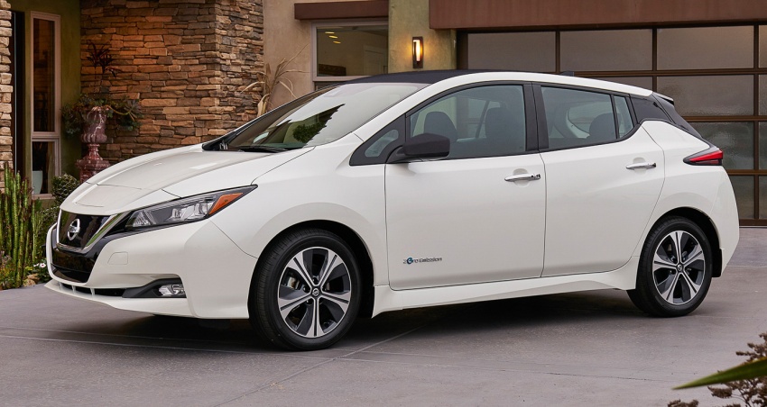 Nissan Leaf 2018 punya lebih teknologi dan bergaya 706396