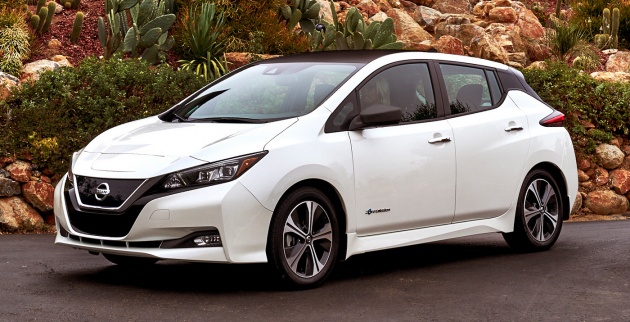 Nissan Leaf 2018 punya lebih teknologi dan bergaya