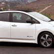 Nissan Leaf 2018 punya lebih teknologi dan bergaya