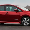 Nissan Leaf 2018 punya lebih teknologi dan bergaya
