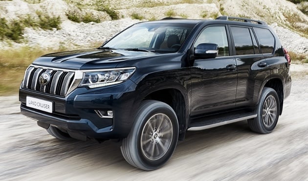 2018 Toyota Land Cruiser Prado facelift unveiled