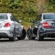 VIDEO: Mercedes-AMG C63 engine sound comparison – old W204 6.2L NA V8 vs new W205 4.0L twin-turbo V8