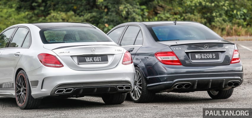 VIDEO: Mercedes-AMG C63 engine sound comparison – old W204 6.2L NA V8 vs new W205 4.0L twin-turbo V8 719242