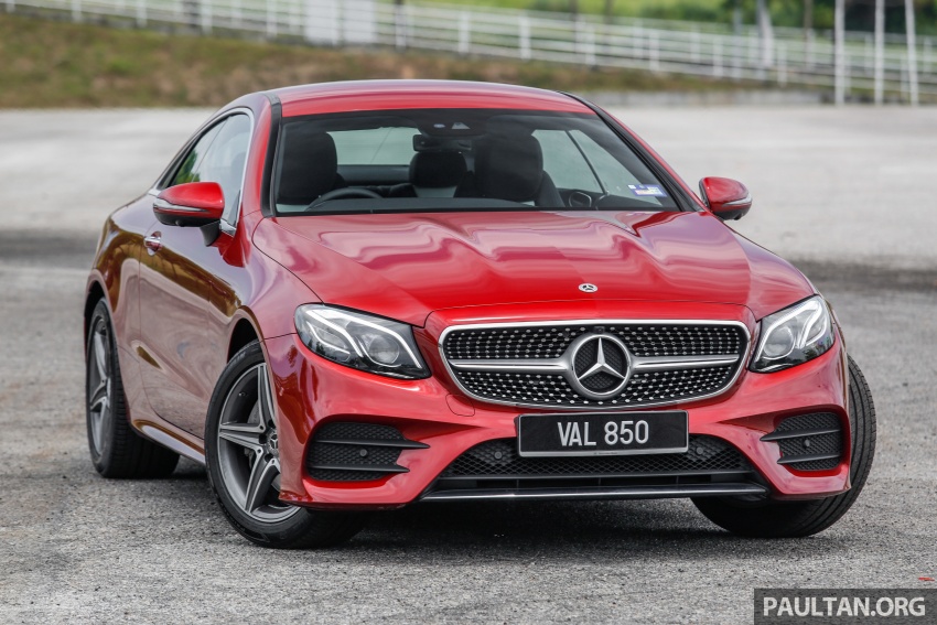 FIRST DRIVE: C238 Mercedes-Benz E-Class Coupe 719079