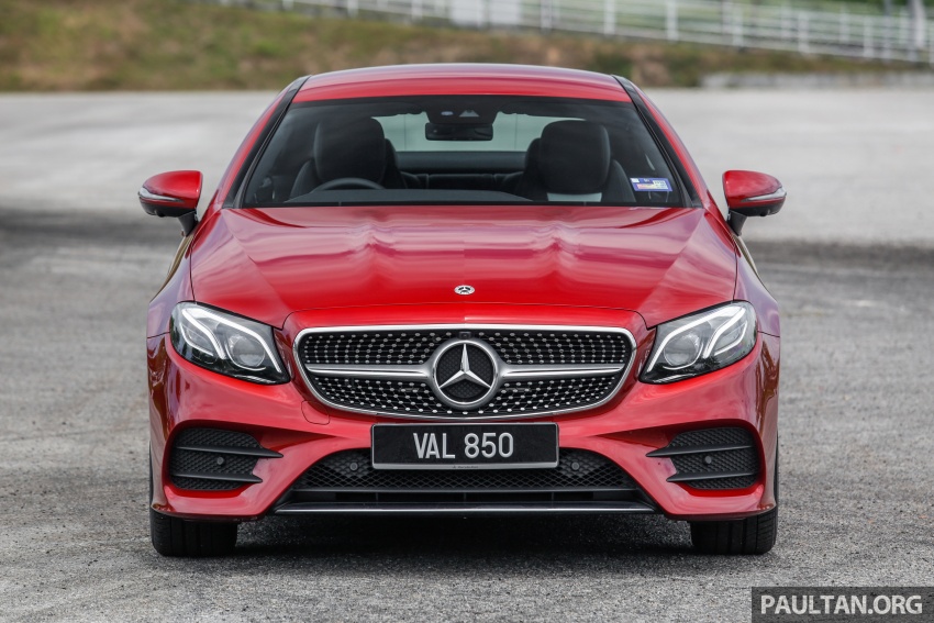 FIRST DRIVE: C238 Mercedes-Benz E-Class Coupe 719089