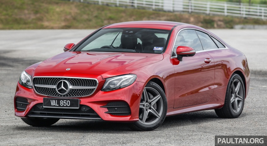 FIRST DRIVE: C238 Mercedes-Benz E-Class Coupe 719081
