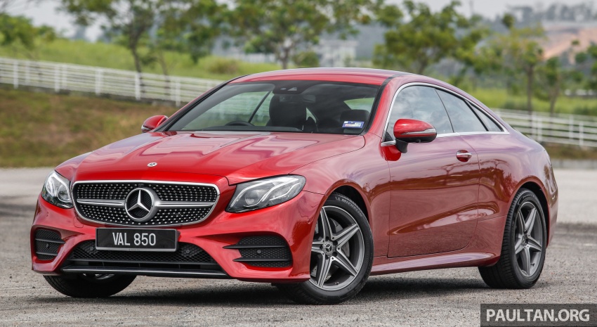 FIRST DRIVE: C238 Mercedes-Benz E-Class Coupe 719082