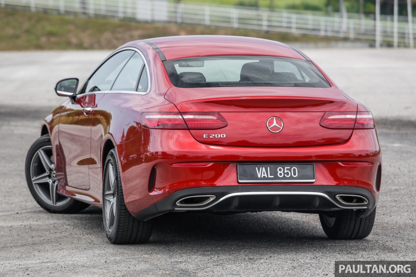 FIRST DRIVE: C238 Mercedes-Benz E-Class Coupe 719085