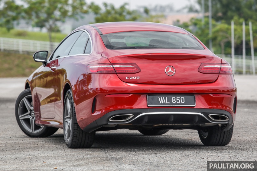 FIRST DRIVE: C238 Mercedes-Benz E-Class Coupe 719086