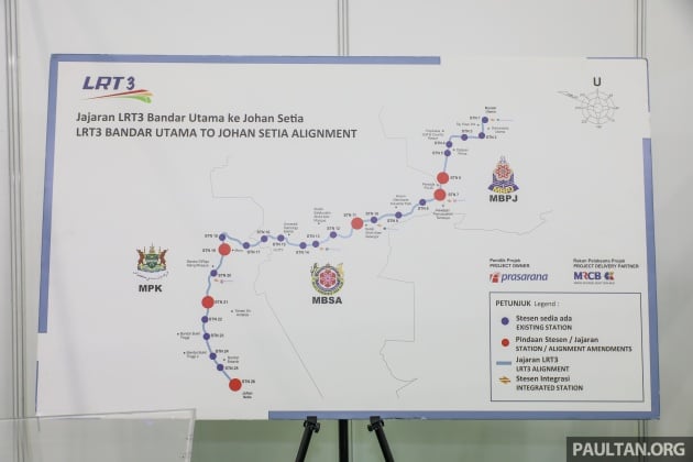 LRT3 project goes ahead, but costs reduced by 47% – 6 stations axed, smaller buildings, less/shorter trains