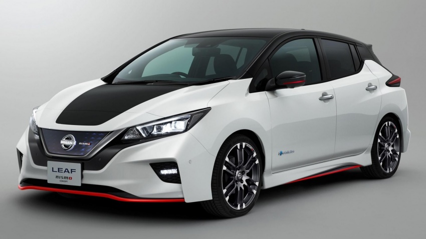 Nissan Leaf Nismo didedahkan sebelum kemunculan sulungnya di Tokyo Motor Show 2017 bulan ini 718486