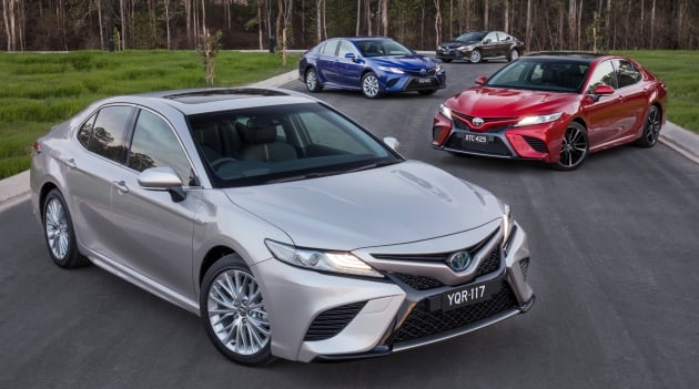Toyota Camry 2018 tembusi pasaran Australia – 2.5L, hibrid dan 3.5L V6, harga bermula RM86k-RM137k