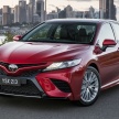 Toyota Camry 2018 tembusi pasaran Australia – 2.5L, hibrid dan 3.5L V6, harga bermula RM86k-RM137k