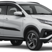 2018 Toyota Rush Indonesia pricing revealed – no increase despite higher specs, from RM72k-RM78k