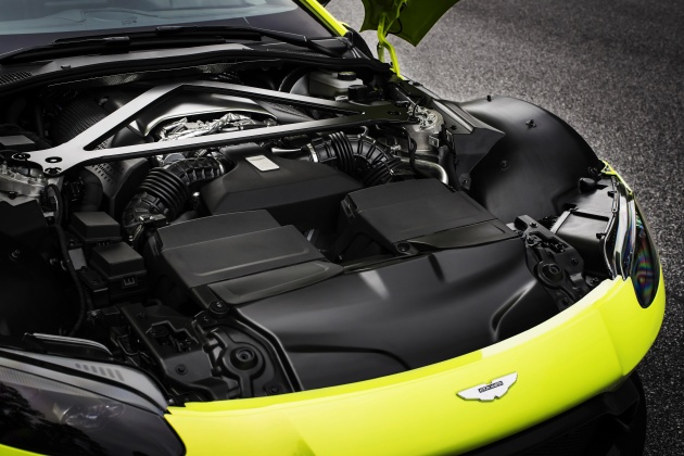 2018 Aston Martin Vantage revealed, packs 510 PS
