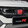 Honda Civic Type R FK8 kini dilancarkan di Malaysia secara rasmi – jana 310 PS/400Nm, harga dari RM320k