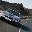 BMW i8 Roadster unveiled – only 60 kg heavier; i8 Coupe also gets new battery, 50% better EV range