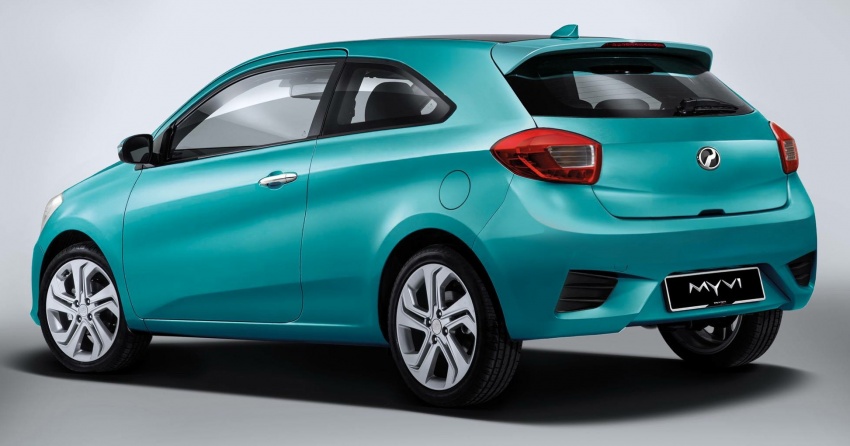 RENDERED: 2018 Perodua Myvi three-door hatch 743766