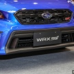 Subaru WRX STI 2018 diprebiu di Malaysia – RM310k