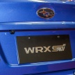 Subaru WRX STI 2018 diprebiu di Malaysia – RM310k