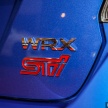 Subaru WRX STI 2018 diprebiu di Malaysia – RM310k