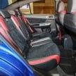 Subaru WRX STI 2018 diprebiu di Malaysia – RM310k