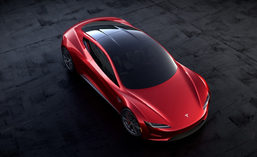 Tesla Roadster – second-generation debuts; 0-97 km/h in 1.9 seconds, 402 km/h top speed, 998 km range 740137