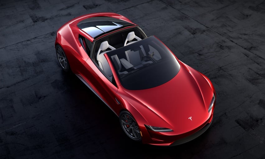 Tesla Roadster – second-generation debuts; 0-97 km/h in 1.9 seconds, 402 km/h top speed, 998 km range 740138