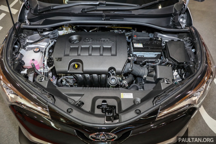 Toyota C-HR spesifikasi Malaysia dipertonton – enjin 1.8 liter NA 141 PS, sedikit perubahan pada ciri-ciri 735205