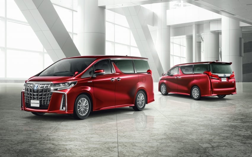 Toyota Alphard, Vellfire facelift: new 3.5 direct-injected V6, 8AT, standard second-gen Toyota Safety Sense 753599