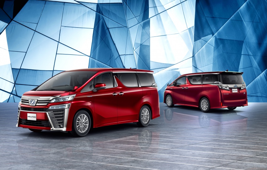 Toyota Alphard, Vellfire facelift: new 3.5 direct-injected V6, 8AT, standard second-gen Toyota Safety Sense 753626