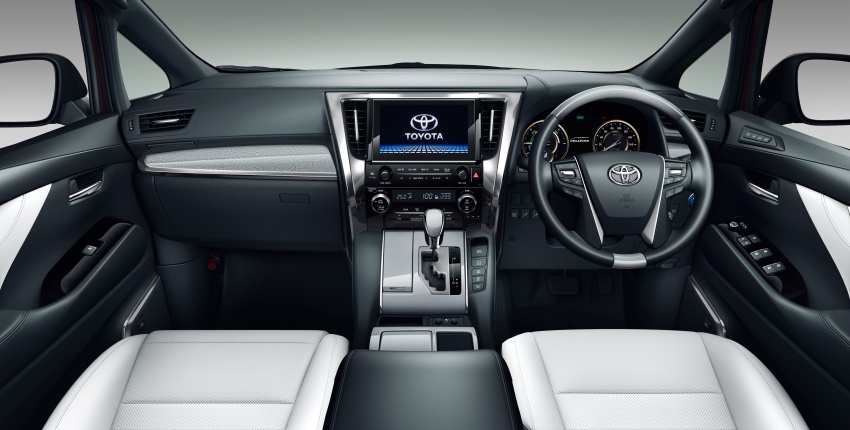 Toyota Alphard, Vellfire facelift: new 3.5 direct-injected V6, 8AT, standard second-gen Toyota Safety Sense 753628