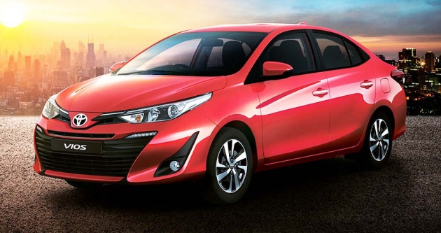 2018 Toyota Vios launched in Singapore, from RM272k