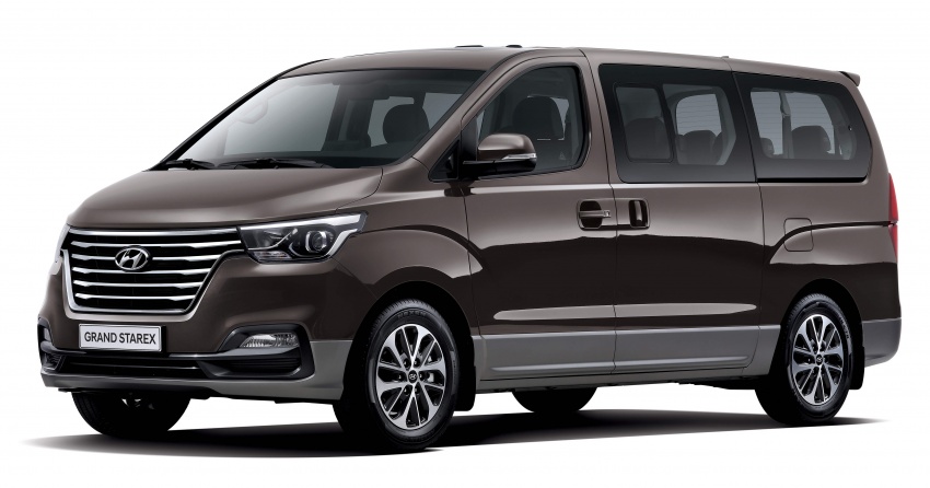 Hyundai Grand Starex facelift unveiled in South Korea 752989