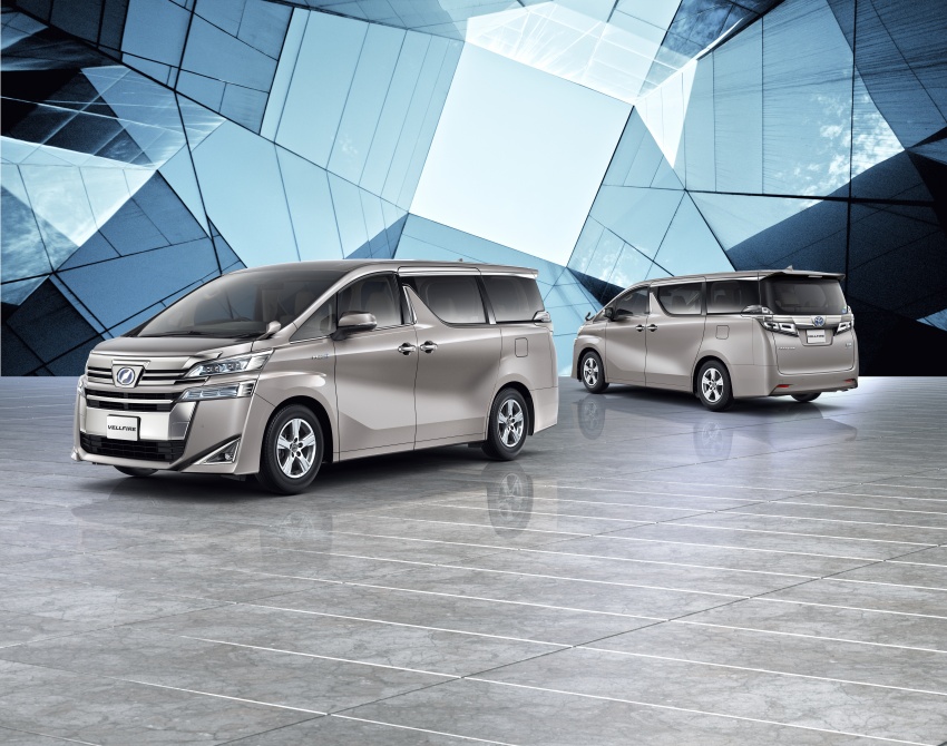 Toyota Alphard, Vellfire facelift: new 3.5 direct-injected V6, 8AT, standard second-gen Toyota Safety Sense 753661