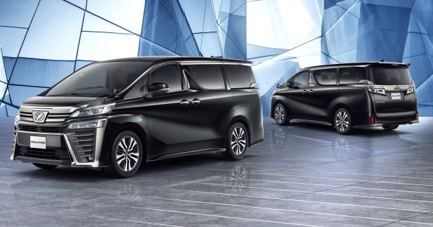 Toyota Alphard, Vellfire facelift: new 3.5 direct-injected V6, 8AT, standard second-gen Toyota Safety Sense