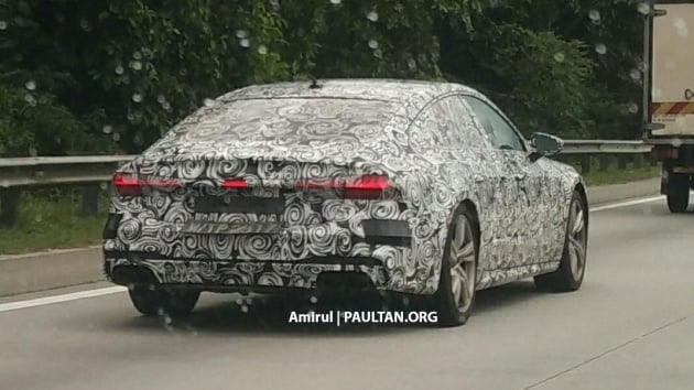 SPYSHOTS: 2018 Audi A7 Sportback seen in Malaysia