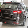 Kia Grand Carnival CKD – same price, more features