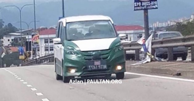 SPYSHOTS: 2018 Nissan Serena spotted in Malaysia
