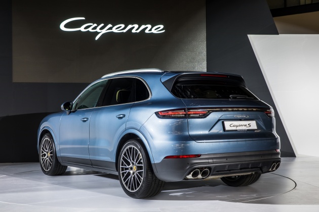 Porsche Cayenne 2018 dipertontonkan di Malaysia