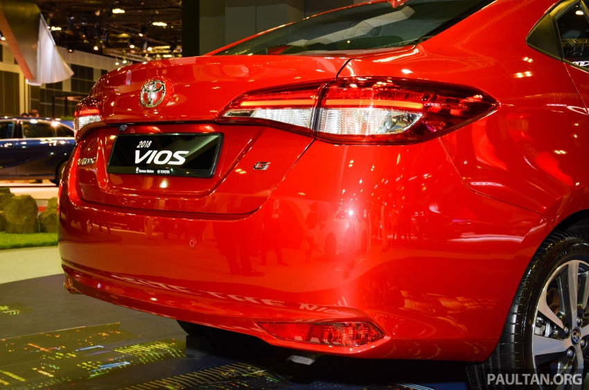 Toyota Vios generasi baharu di <em>Singapore Motor Show</em> 2018 – 1.5L Dual VVT-i, CVT, tujuh-beg udara dan VSC 760652