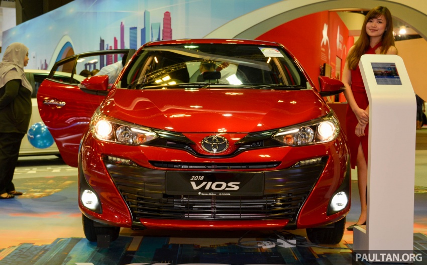 Toyota Vios generasi baharu di <em>Singapore Motor Show</em> 2018 – 1.5L Dual VVT-i, CVT, tujuh-beg udara dan VSC 760640