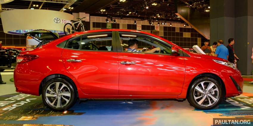 Toyota Vios generasi baharu di <em>Singapore Motor Show</em> 2018 – 1.5L Dual VVT-i, CVT, tujuh-beg udara dan VSC 760643