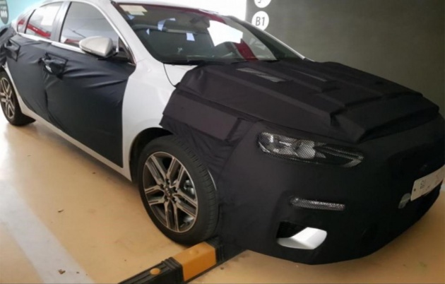 2018 Kia K3 Forte spotted, to debut later this year