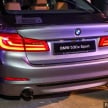 BMW 530e iPerformance plug-in hybrid launched in Malaysia – 252 hp, 0-100 km/h in 6.2 secs, RM344k
