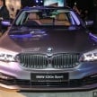 BMW 530e iPerformance plug-in hybrid launched in Malaysia – 252 hp, 0-100 km/h in 6.2 secs, RM344k