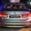 BMW 530e iPerformance plug-in hybrid launched in Malaysia – 252 hp, 0-100 km/h in 6.2 secs, RM344k